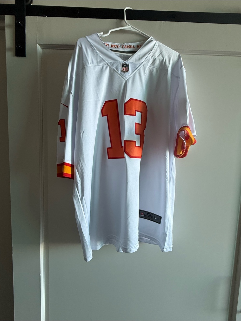 Tampa Bay Nike White Men's Football retro (13) Mike Evans